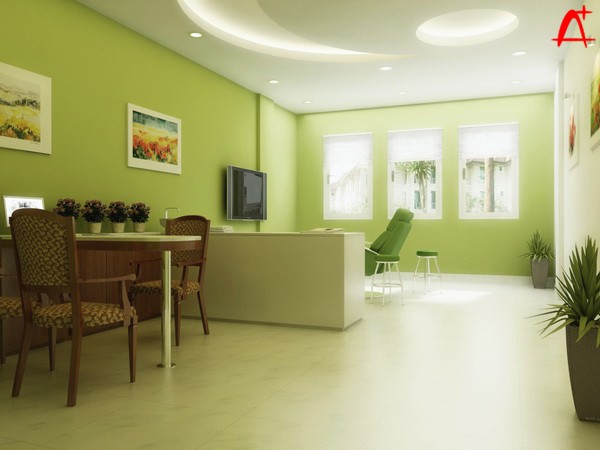 Thiết kế nội thất Phòng điều trị răng thẩm mỹ Smile Care